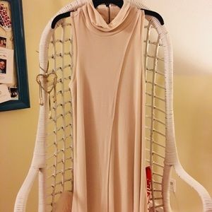 NWT Adorable Cream Ribbed Dress